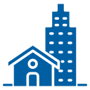 Residential And Commercial Icon